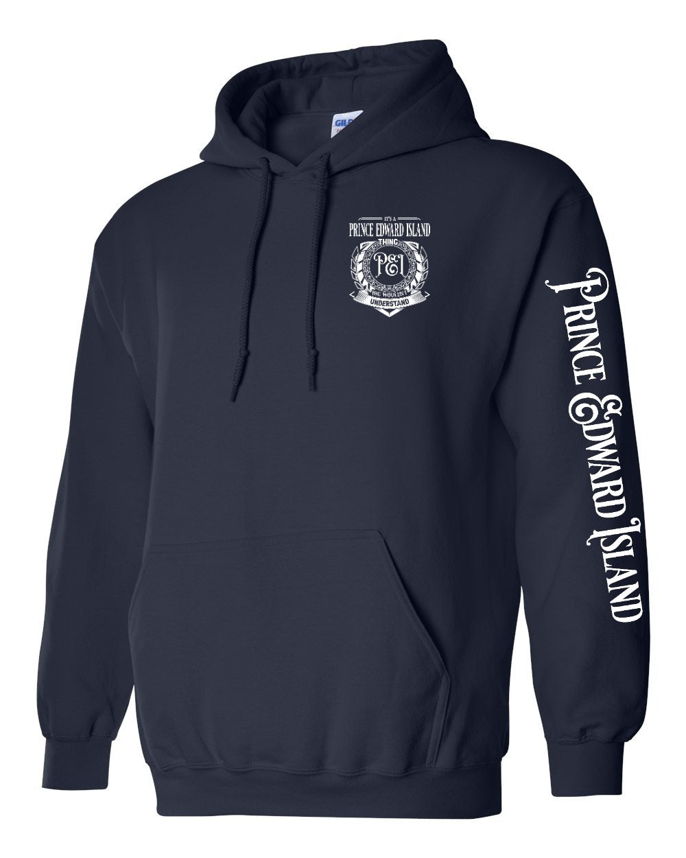 It's a PEI thing Left Chest and Sleeve Pullover Hoodie - Unisex