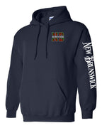 Saltwater Raised NB Left Chest and Sleeve Pullover Hoodie - Unisex