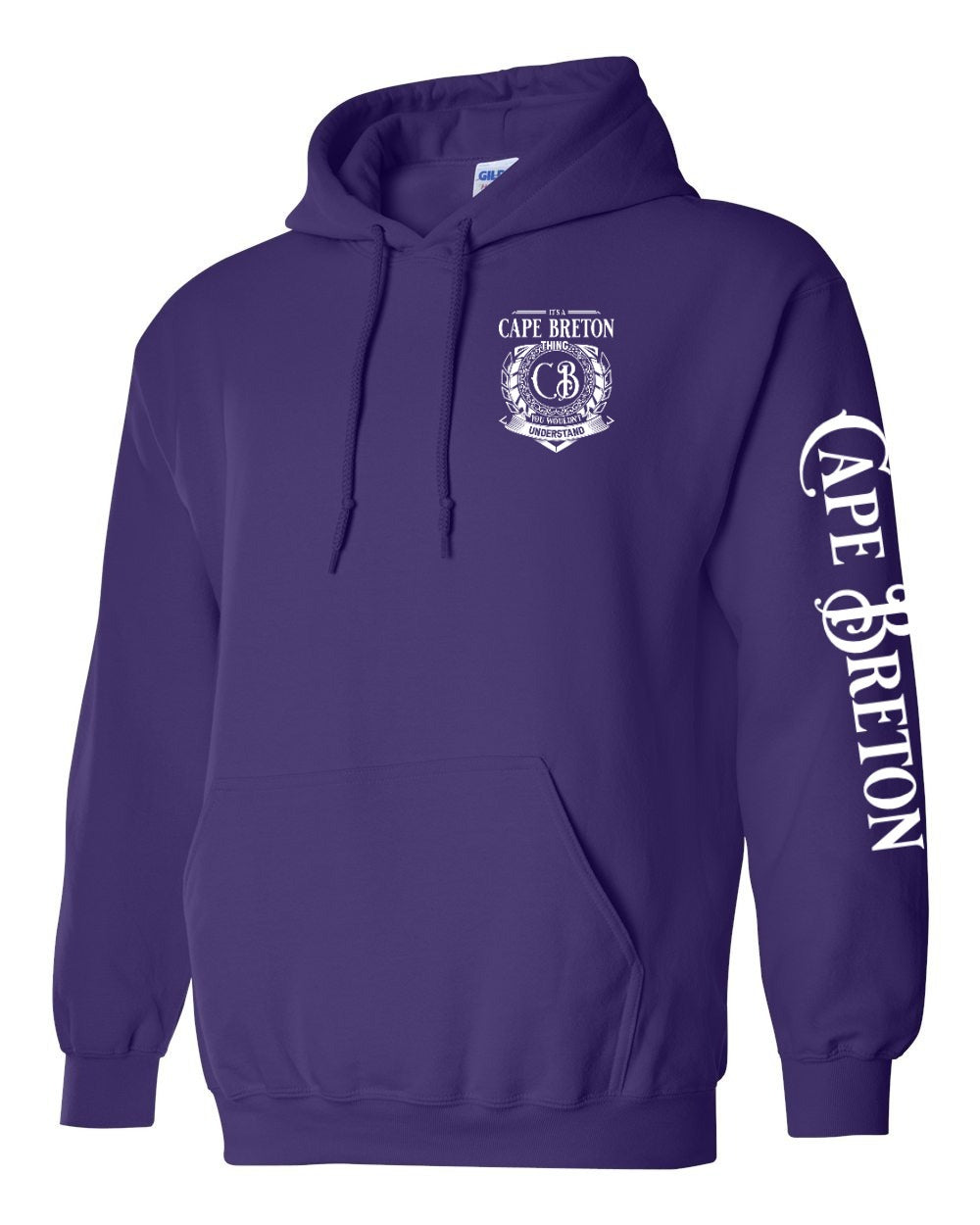 It's a CB thing Left Chest and Sleeve Pullover Hoodie - Unisex