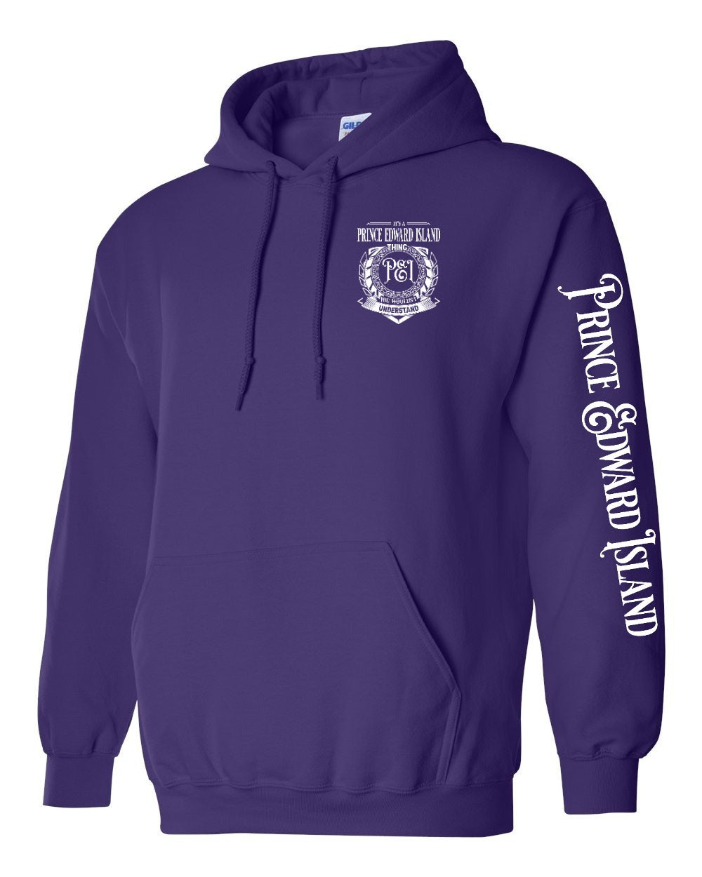 It's a PEI thing Left Chest and Sleeve Pullover Hoodie - Unisex