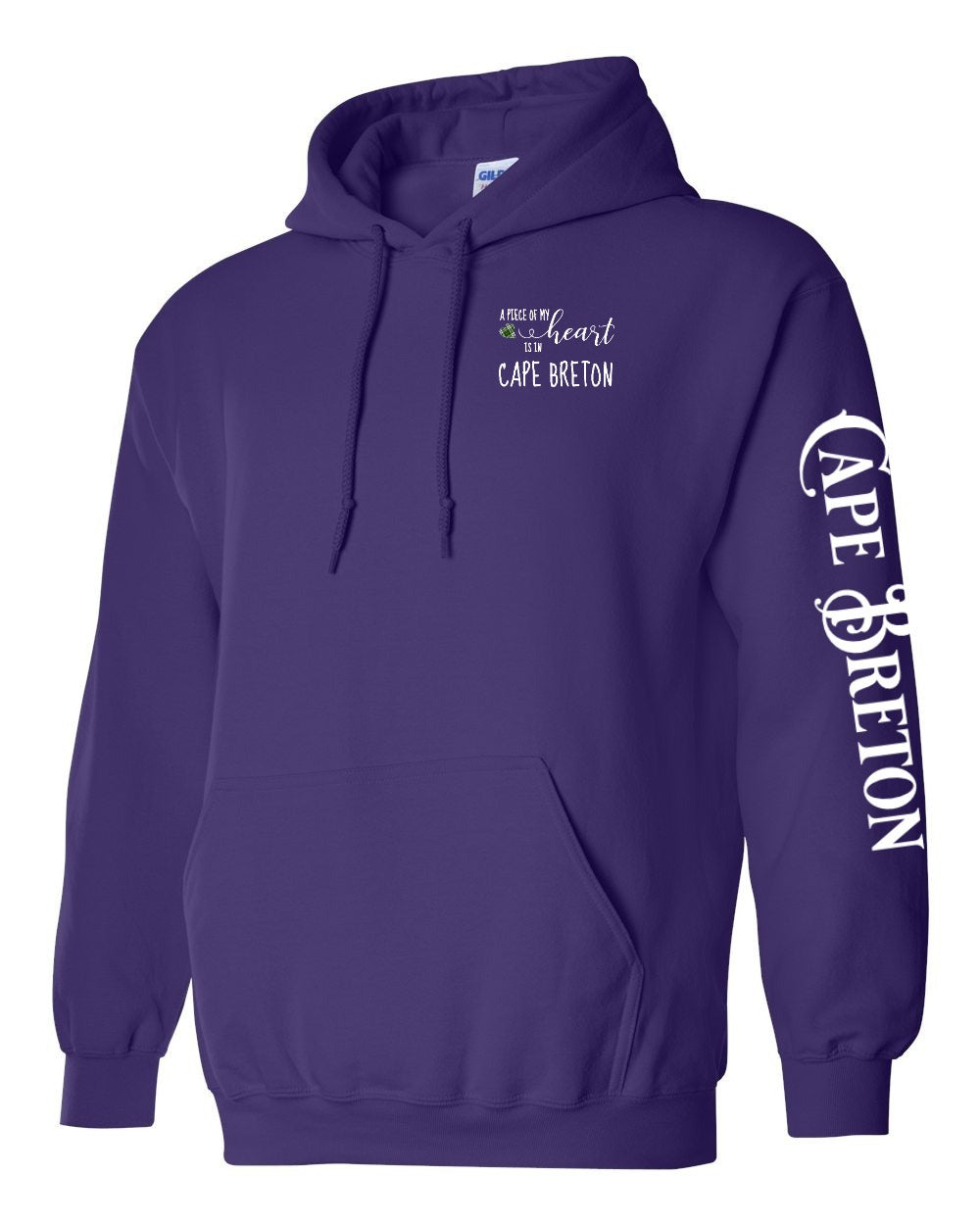 A piece of my heart CB tartan Left Chest and Sleeve pullover - Unisex
