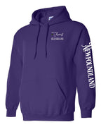 A piece of my heart NFLD tartan Left Chest and Sleeve pullover - Unisex