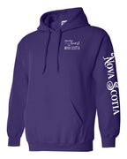 A piece of my heart NS tartan Left Chest and Sleeve Pullover Hoodie - Unisex