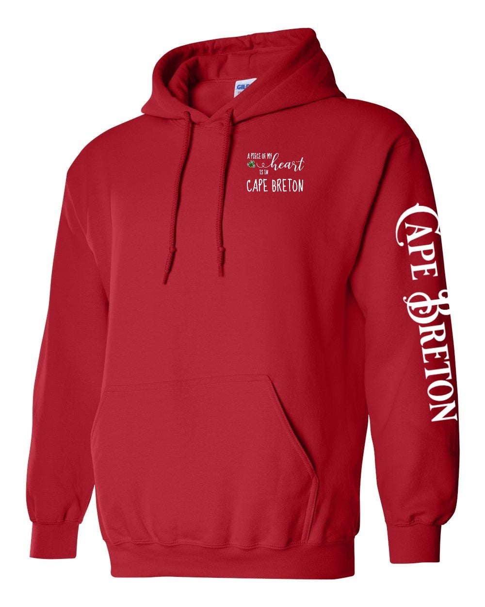 A piece of my heart CB tartan Left Chest and Sleeve pullover - Unisex