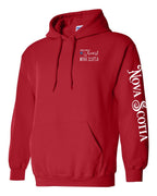 A piece of my heart NS tartan Left Chest and Sleeve Pullover Hoodie - Unisex