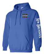 Saltwater Raised NB Left Chest and Sleeve Pullover Hoodie - Unisex