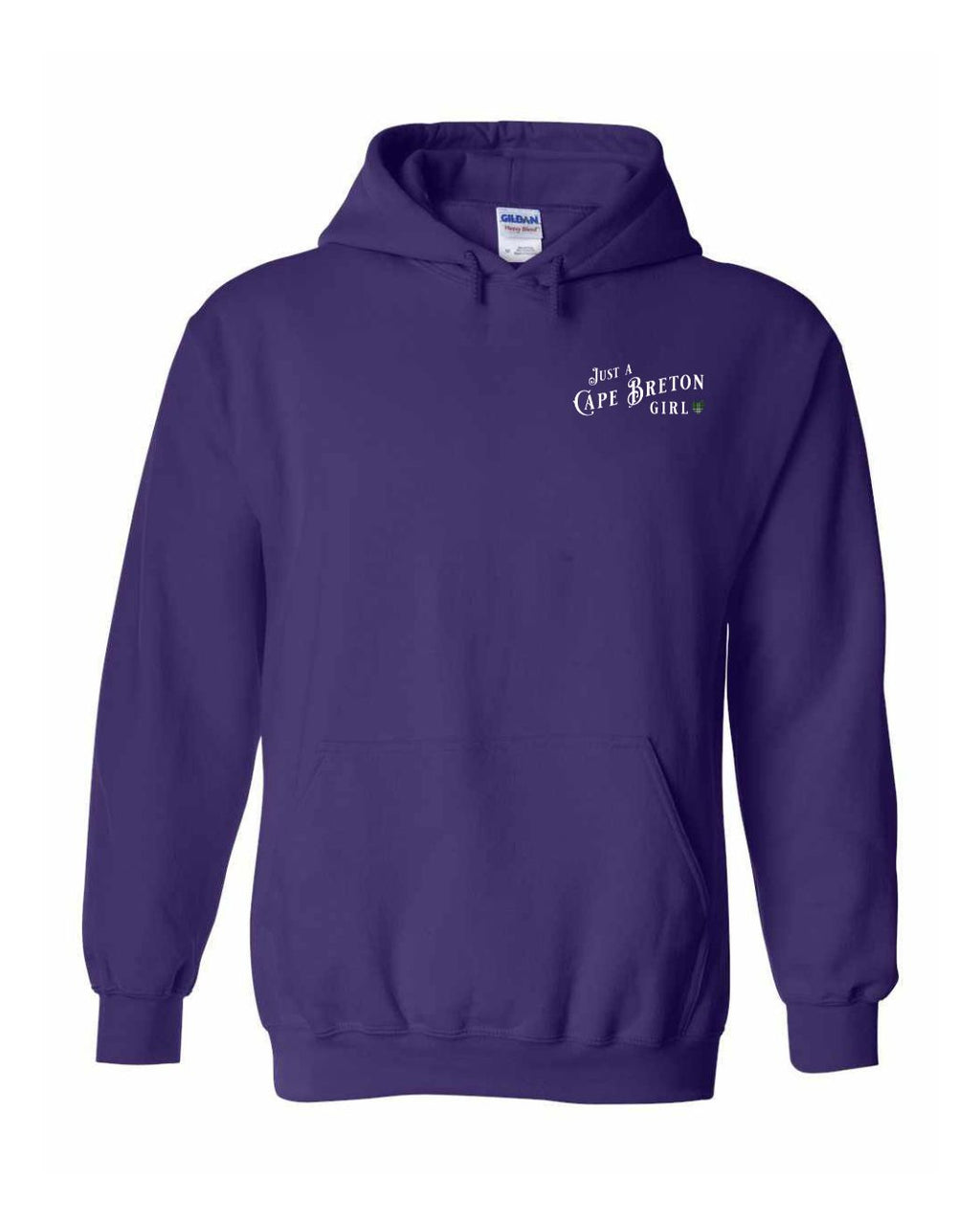 Just a CB Girl Tartan Left Chest Pullover Hoodie - Unisex