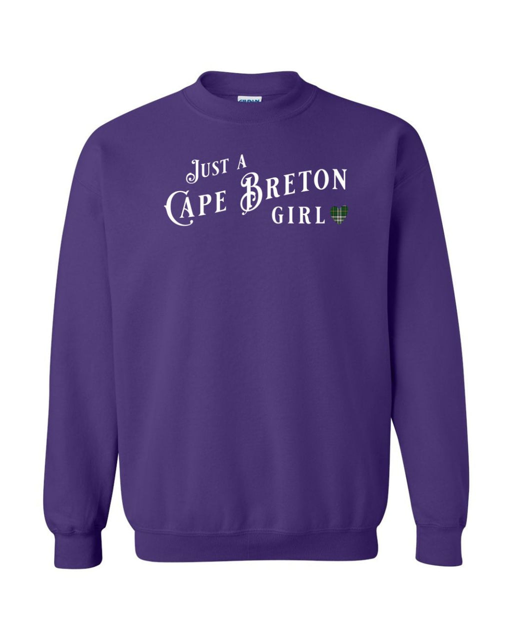 Just a CB Girl Tartan Crewneck Sweatshirt - Unisex
