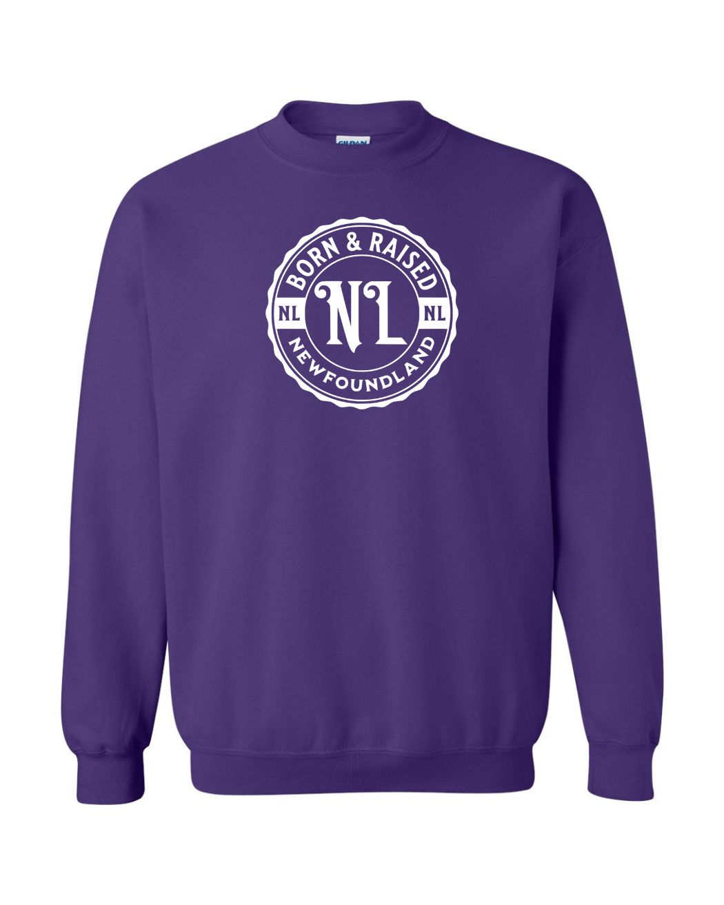 Born & Raised Newfoundland Full Crewneck Sweatshirt