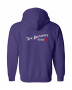 NB Nurse Left Chest and Back Zip Hoodie - Unisex