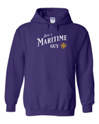 Just a maritime Guy Yellow Compass Pullover Hoodie - Unisex