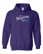 Just a maritime Guy Blue Pullover Hoodie - Unisex