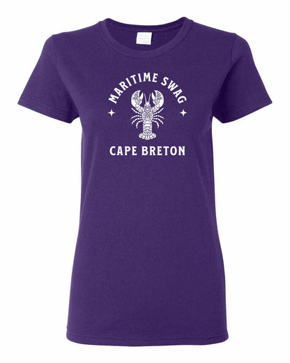 Maritime Swag Cape Breton Mandala white Lobster Full Women's Tee
