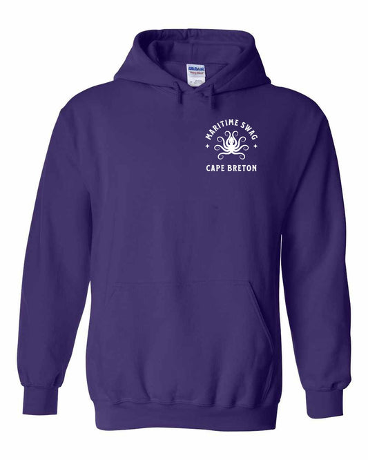 Maritime Swag Cape Breton Octopus Left Chest Pullover Hoodie