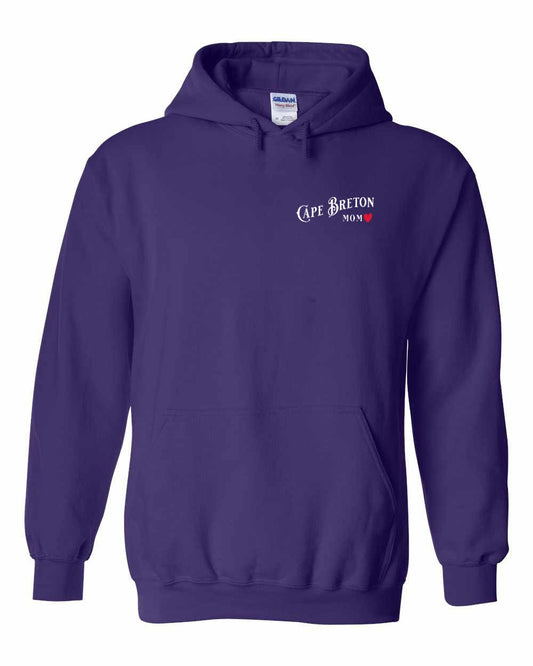 Cape Breton Mom Left Chest Pullover Hoodie