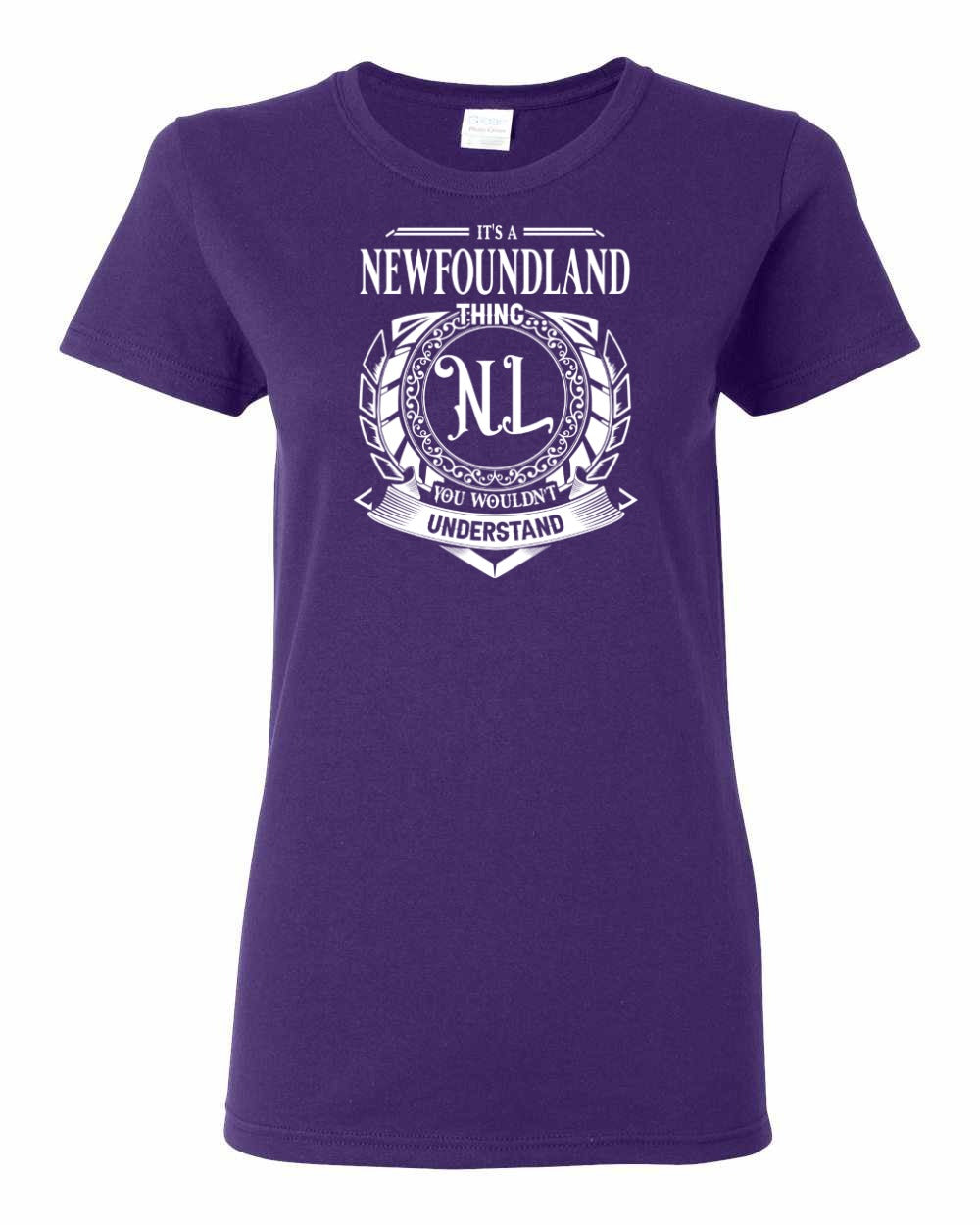 It's  A NFLD Thing Full Women's Tee