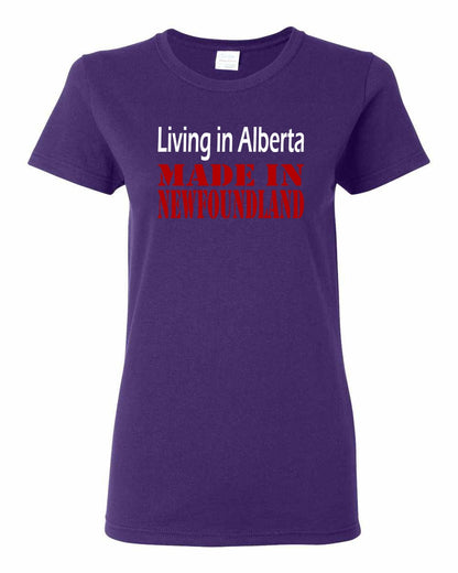 Living Alberta Made in Newfoundland Full Women's Tee