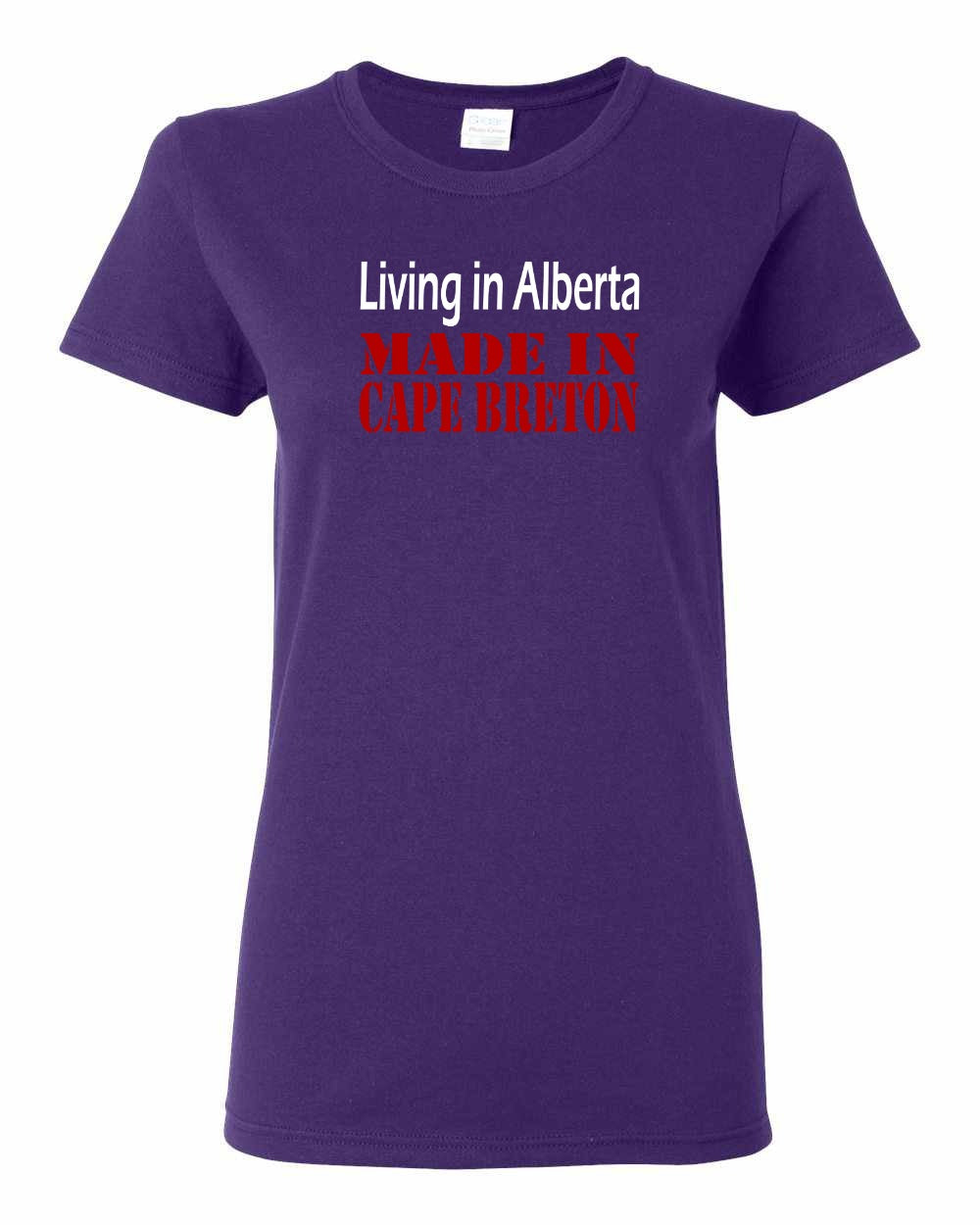 Living Alberta Made in Cape Breton Full Women's Tee