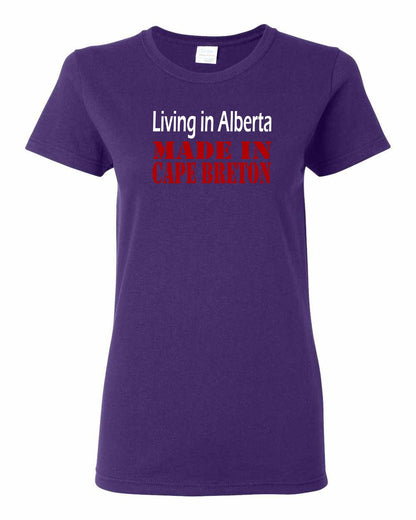 Living Alberta Made in Cape Breton Full Women's Tee