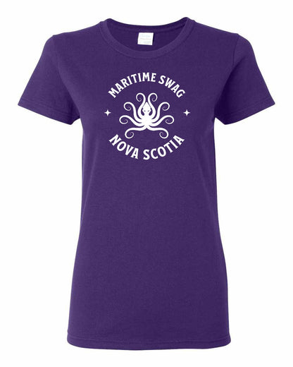 Maritime Swag Nova Scotia Octopus Full womens-tee