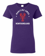 Maritime Swag NFLD Mandala Red Lobster Women's Tee