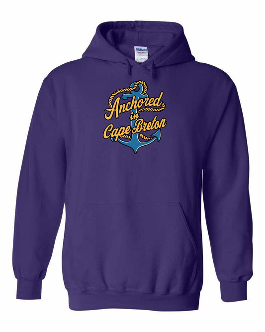 Anchored in Cape Breton (New Design) Full Pullover Hoodie