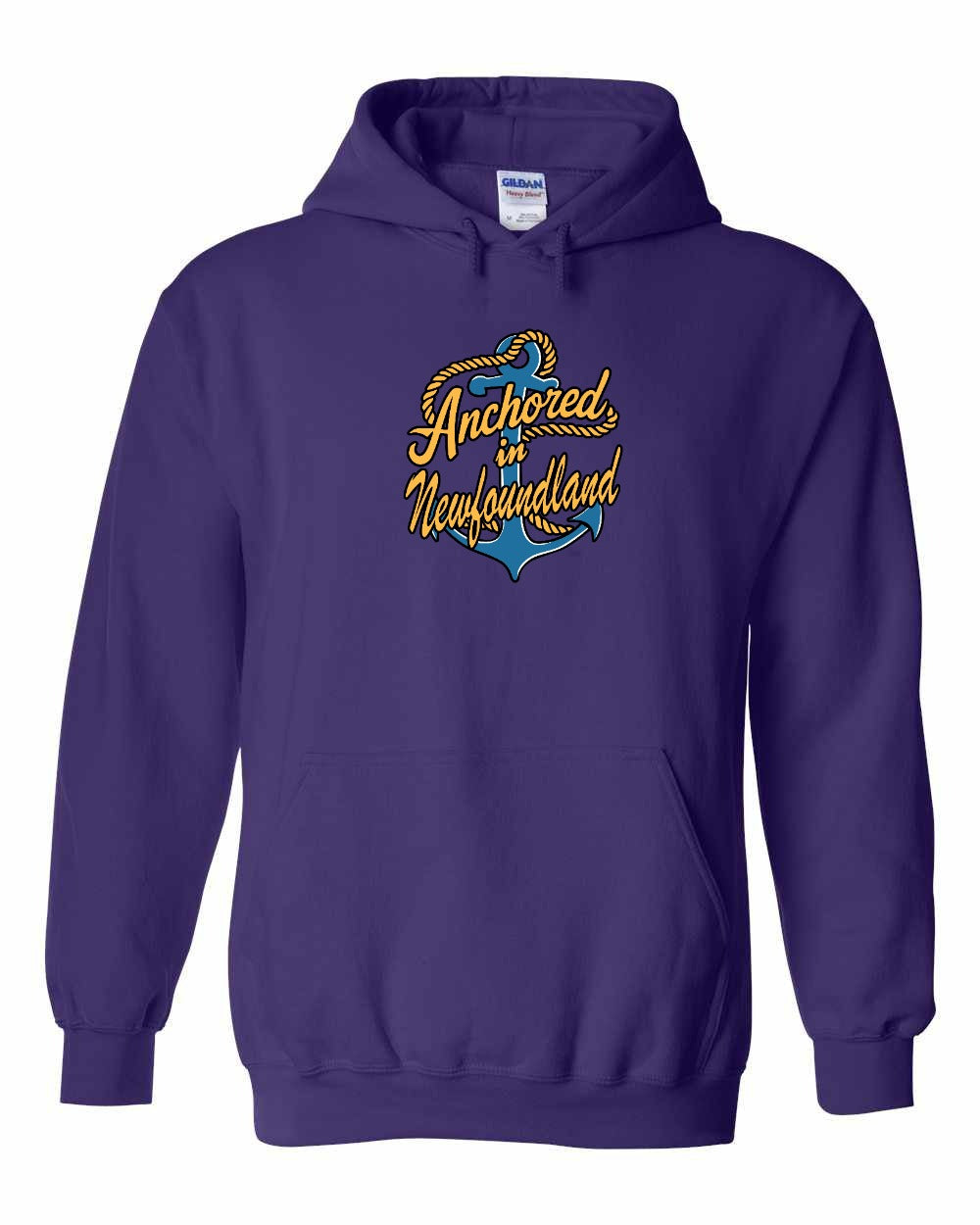 Anchored in NFLD (New Design) Pullover Hoodie - Unisex