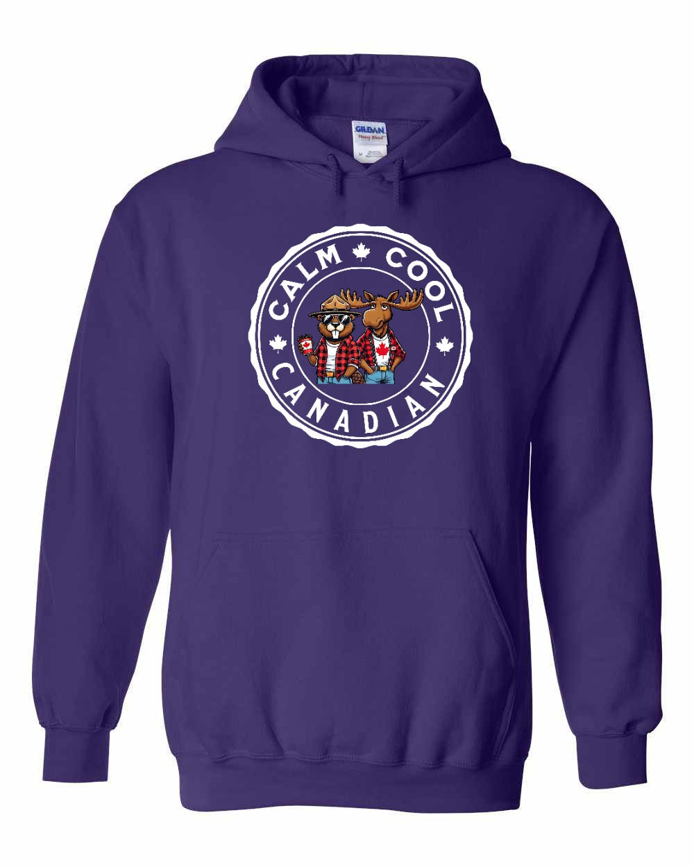 Calm Cool Moose and Beaver Full Pullover