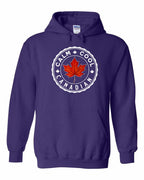 Calm Cool Canadian Leaf Pullover Hoodie - Gildan Canada (sewn Internationally) - Unisex