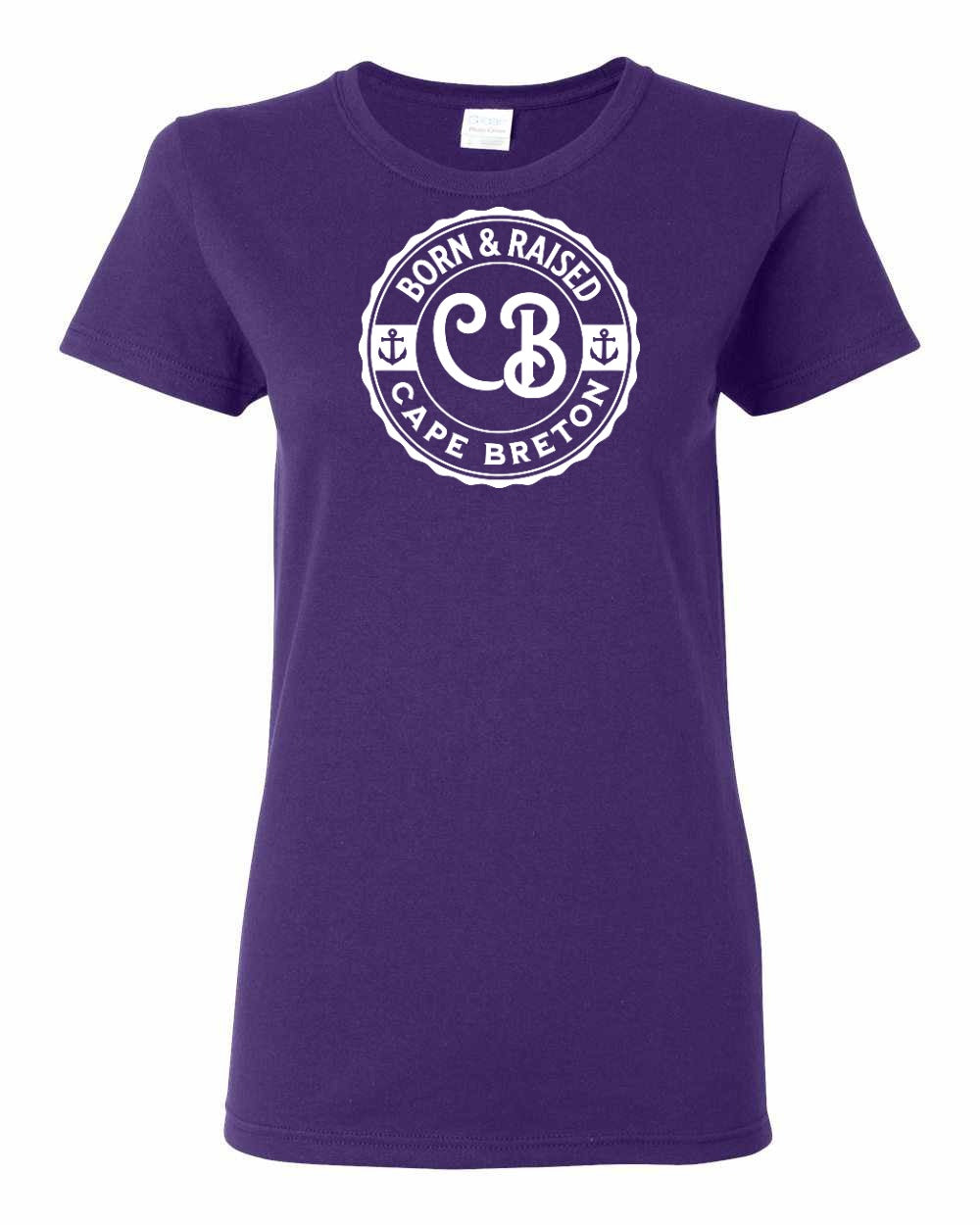 Born & Raised Cape Breton Full Women's Tee