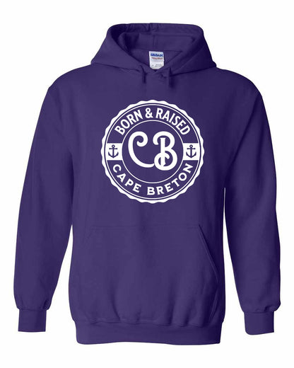 Born & Raised Cape Breton Full Pullover Hoodie