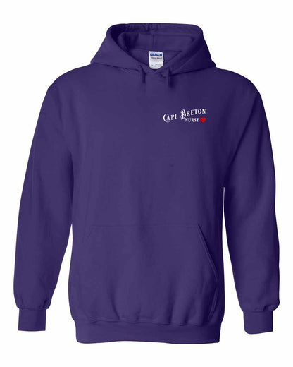 Cape Breton Nurse Left Chest Pullover Hoodie