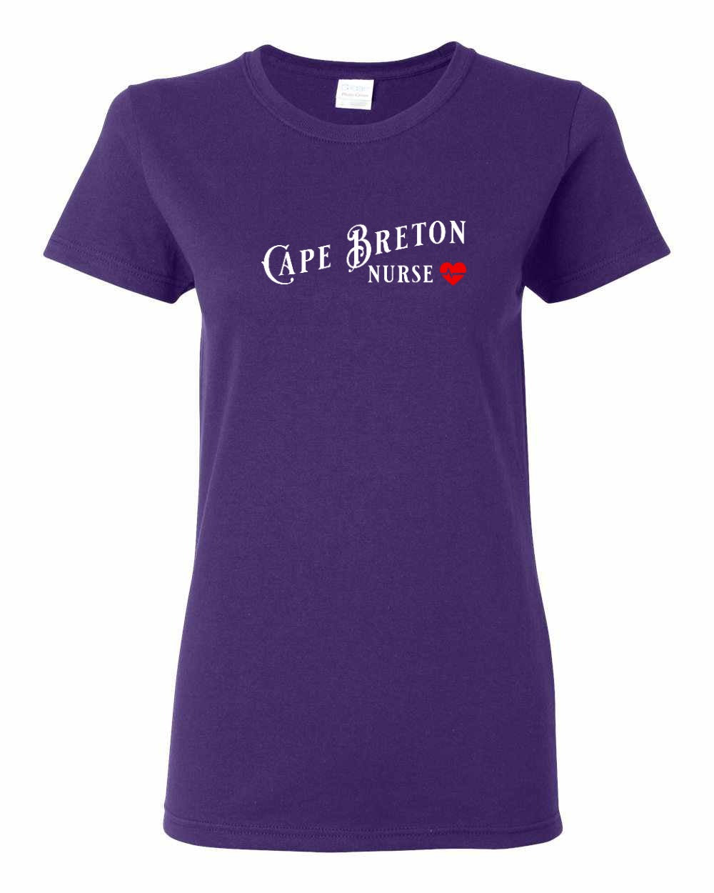 Cape Breton Nurse Full Women's Tee
