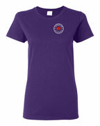 Canadian Strong Leaf Left Chest Women's Tee - Gildan Canada (sewn Internationally)