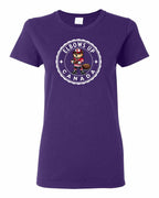 Elbows Up Beaver Women's Tee - Gildan Canada (sewn Internationally)
