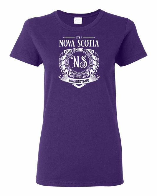It's  A Nova Scotia Thing Full womens-tee