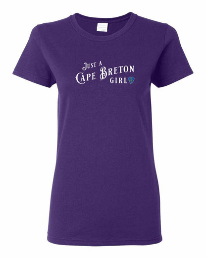 Just a Cape Breton Girl Tartan Full Women's Tee