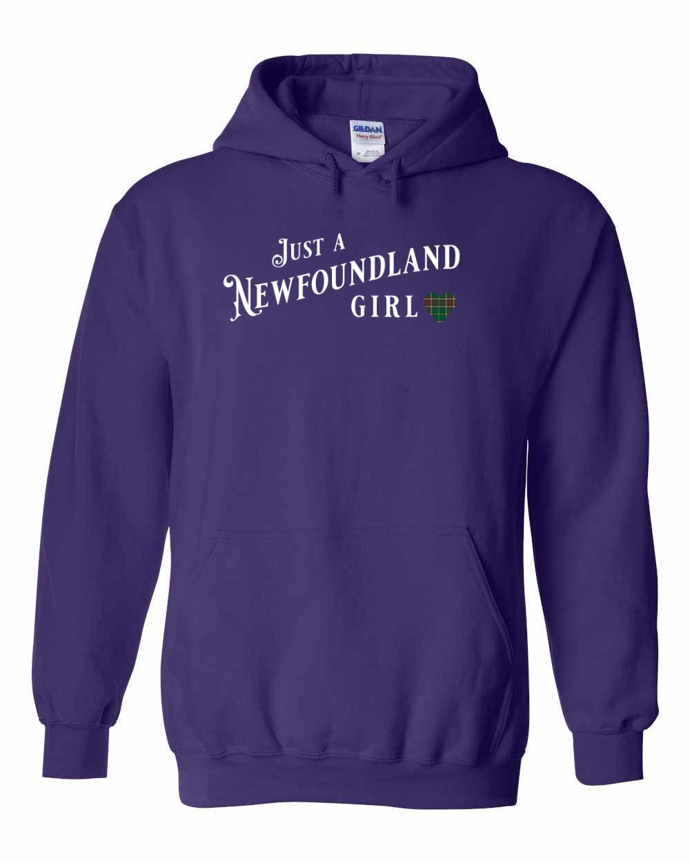 Just a Newfoundland Girl Tartan Full Pullover