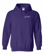 Just a NS Girl Tartan Left Chest Pullover Hoodie - Unisex