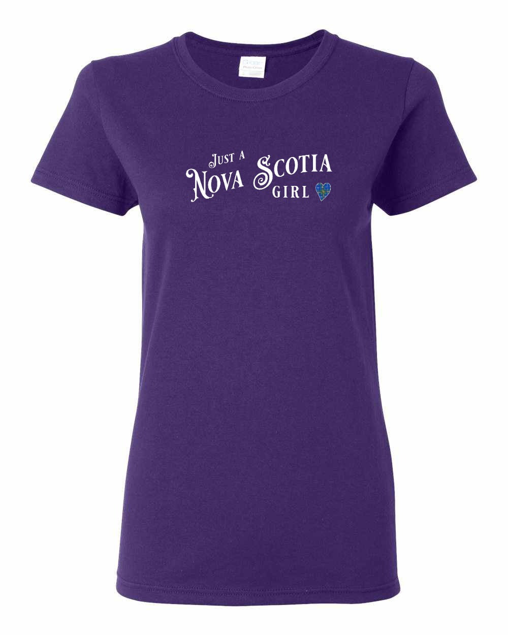 Just a NS Girl Tartan Women's Tee