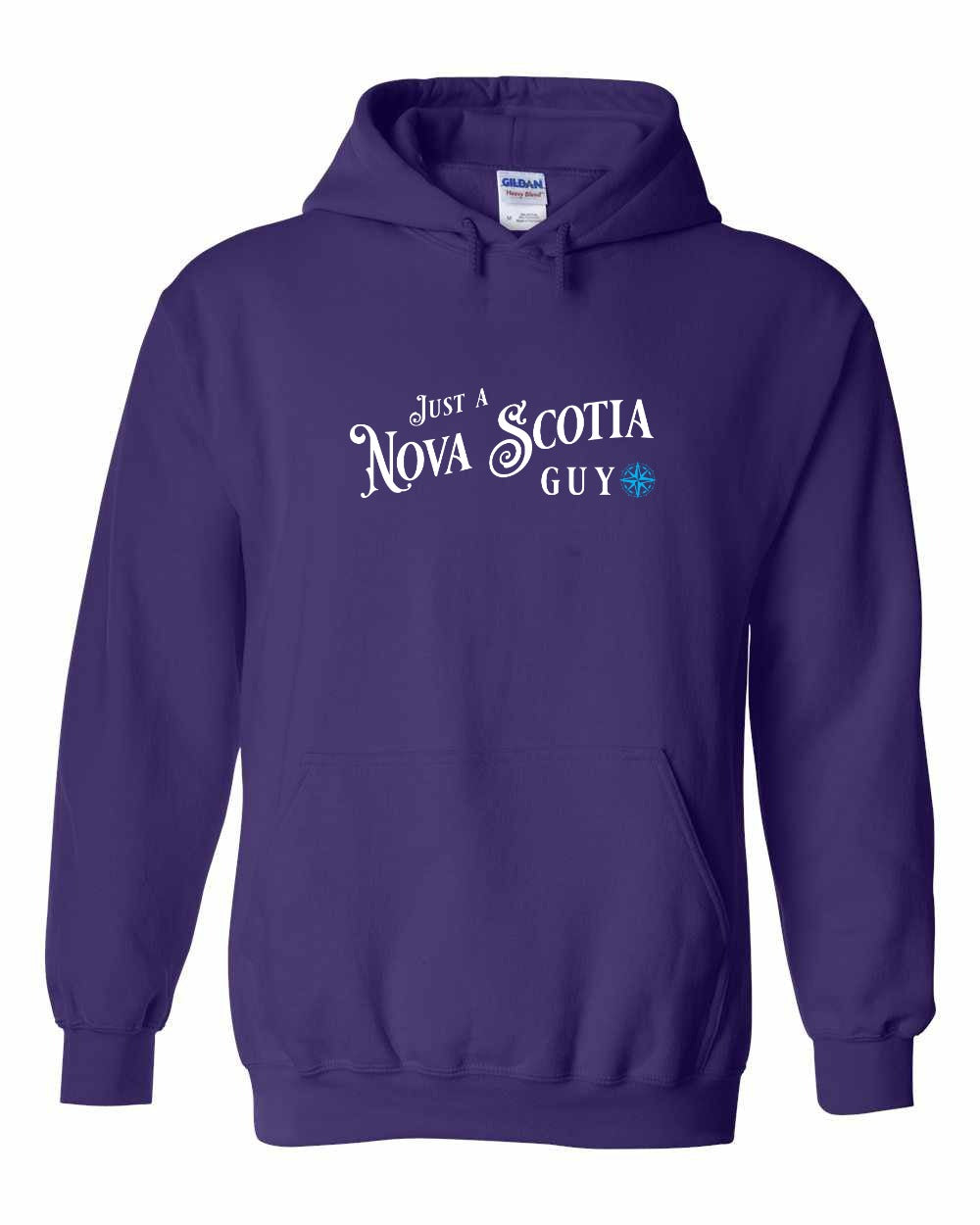 Just a NS Guy Blue Pullover Hoodie - Unisex