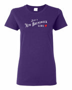 Just a NB Girl Red Women's Tee