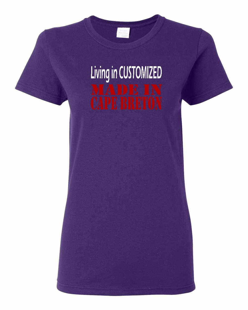 Living in Custom Made in CB Women's Tee