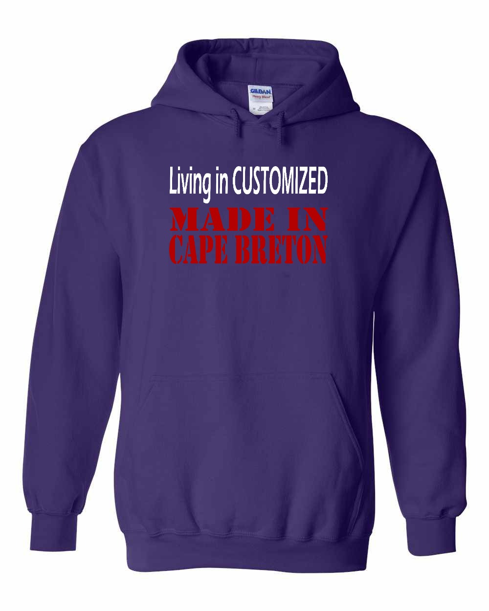 Living in Custom Made in CB Pullover Hoodie - Unisex