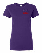 Living Alberta Made in NB Left Chest and Back Women's Tee