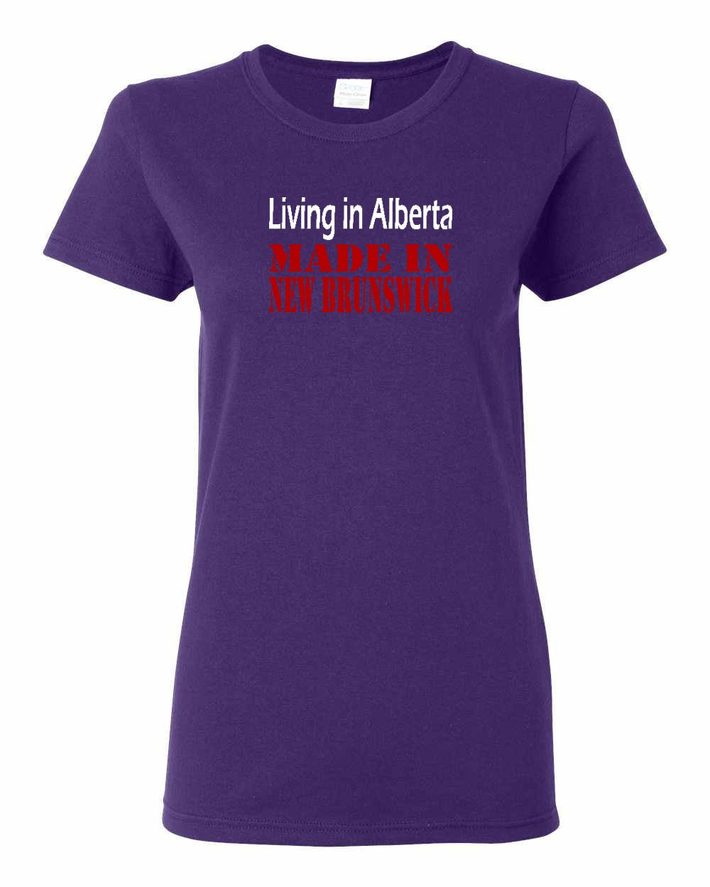 Living Alberta Made in New Brunswick Full Women's Tee