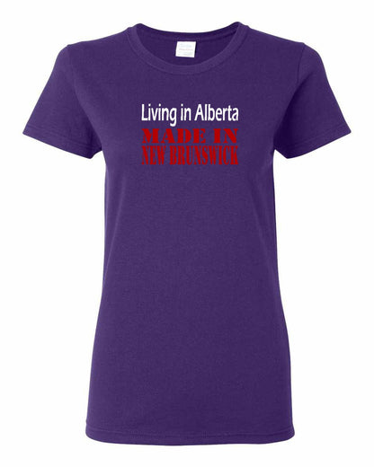 Living Alberta Made in New Brunswick Full Women's Tee