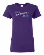 Living the NB Life blue Women's Tee