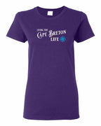 Living the CB Life blue Women's Tee