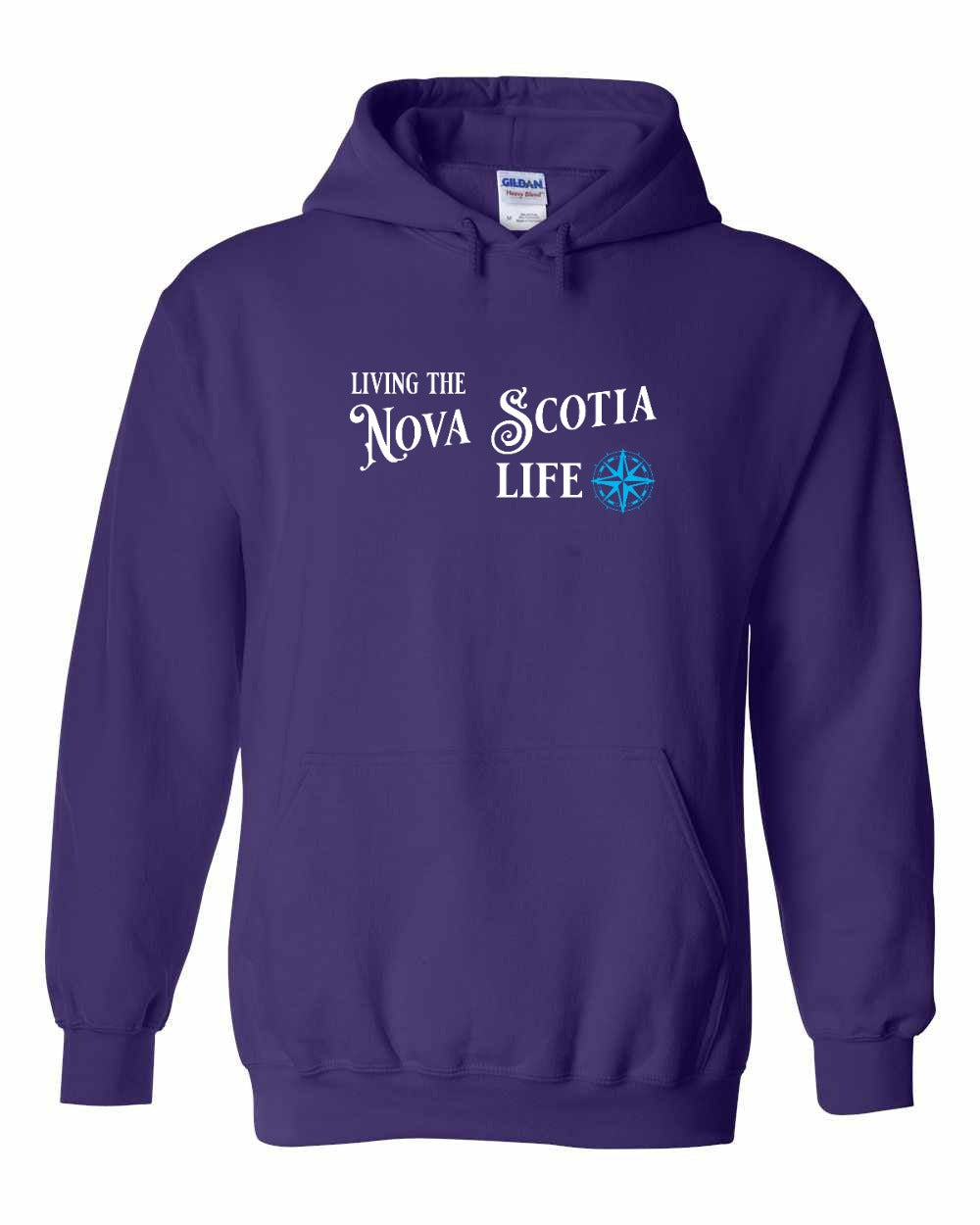 Living the NS Life blue Pullover Hoodie - Unisex